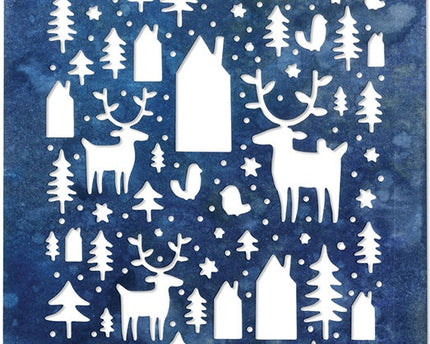 INVIERNO NORDICO SIZZIX DIE