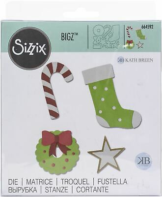 ELEMENTOS ESTACIONALES NAVIDAD SIZZIX TROQUEL