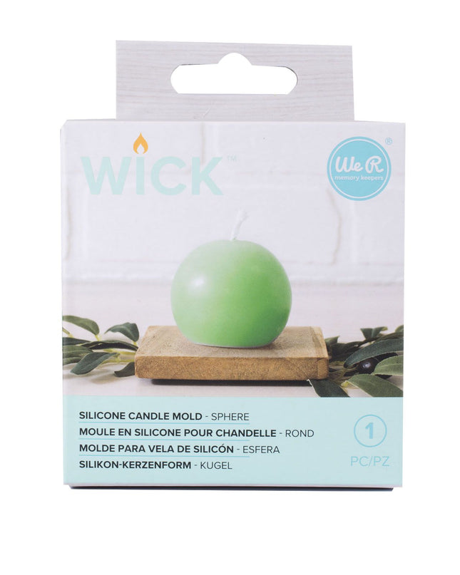 MOLDE PARA HACER VELAS EN FORMA DE ESFERA - WR WICK