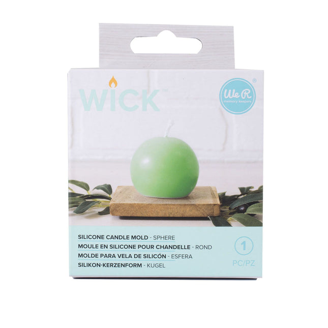 MOLDE PARA HACER VELAS EN FORMA DE ESFERA - WR WICK