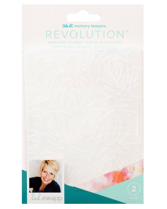 EMBOSSING HOJAS Y PALMERAS