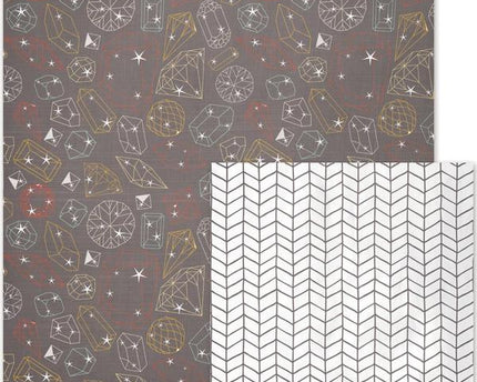 PAPEL SHINE-SPARKLE 12X12