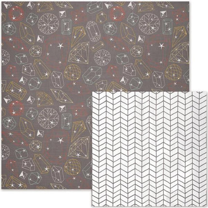 PAPEL SHINE-SPARKLE 12X12