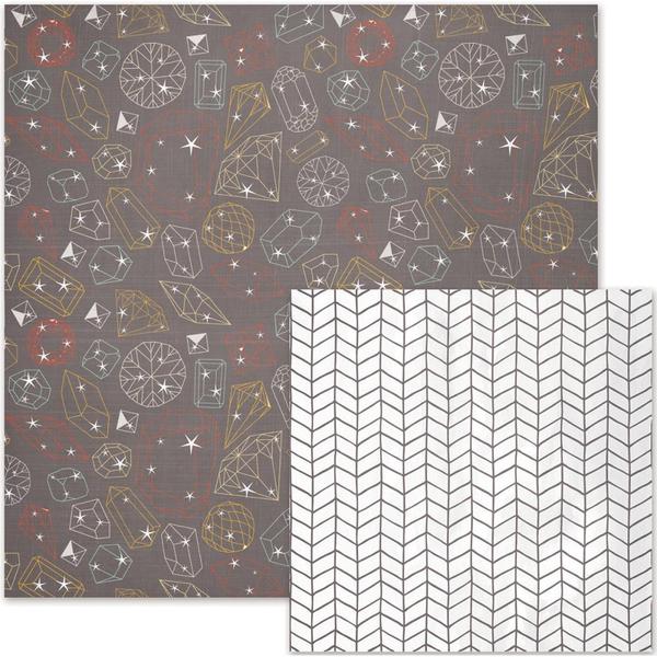 PAPEL SHINE-SPARKLE 12X12