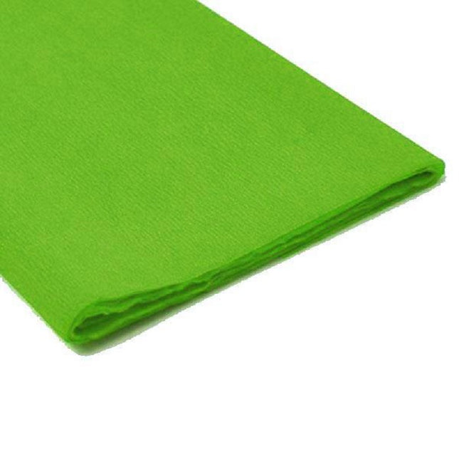 PAPEL CREPE PLIEGO VERDE LIMON