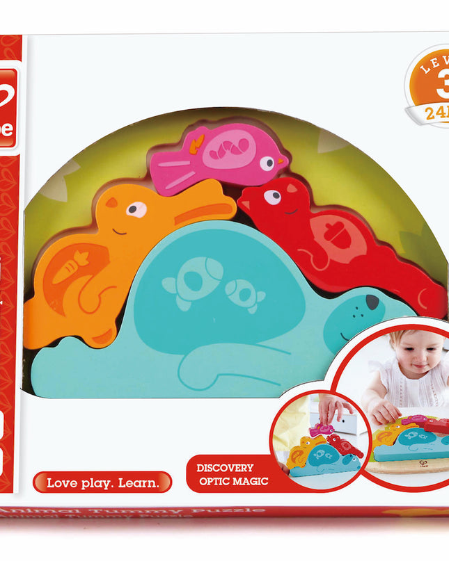 JUGUETE EDUCATIVO SLEEPY ANIMAL PUZZLE HAPE