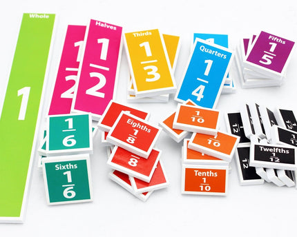 MANIPULATIVO FRACCIONES COMPARATIVAS DE FOAM