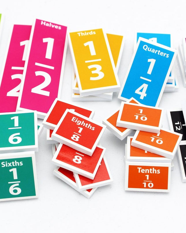 MANIPULATIVO FRACCIONES COMPARATIVAS DE FOAM