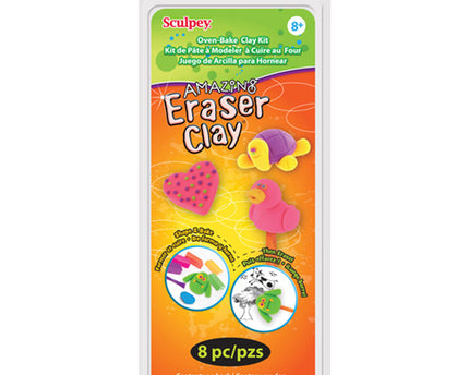 JUEGO DE ARCILLA AMAZING ERASER CLAY 1 OZ
