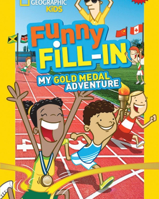 LIBRO FUNNY FILL-IN "NATIONAL GEOGRAPHIC