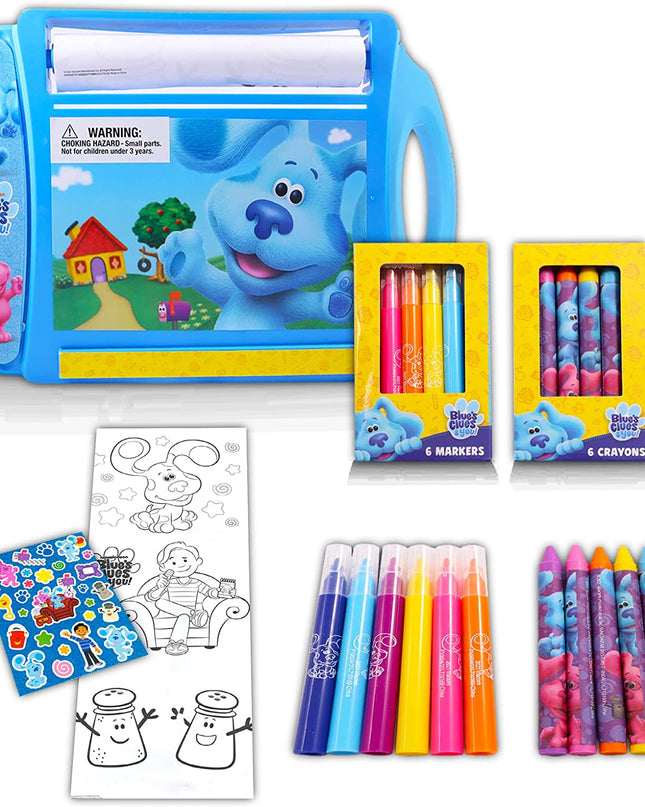 BLUES CLUES ROLLER ART DESK
