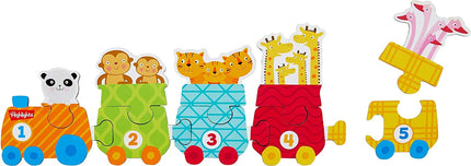 NUMBER TRAIN PUZZLE 10PZ