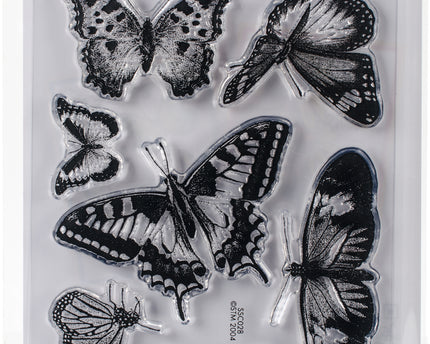 SELLO BUTTERFLIES TRANSP