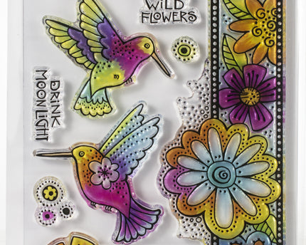 SELLOS Y PLANTILLAS  CLEAR STAMPS TRANSP.