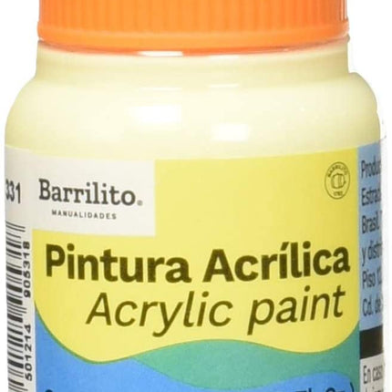 PINTURA ACRILICA 37ML AMARILLO PASTEL