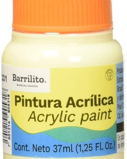 PINTURA ACRILICA 37ML AMARILLO PASTEL