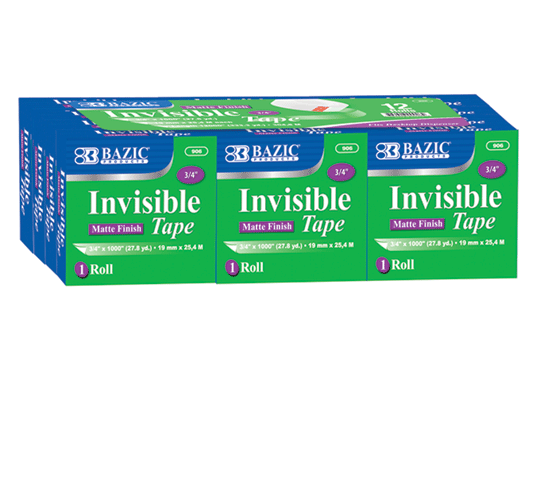 TAPE INVISIBLE BAZIC 3/4