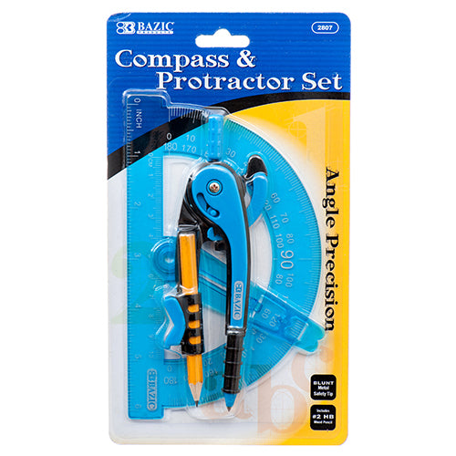 SET COMPAS Y TRANS/ BAZIC 2807-144