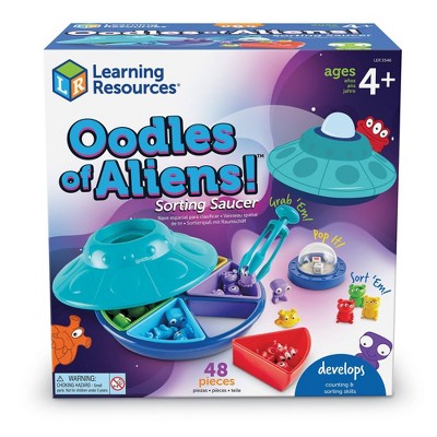 LEARNING RESOURCES - OODLES OF ALIENS SORTING SAUCER