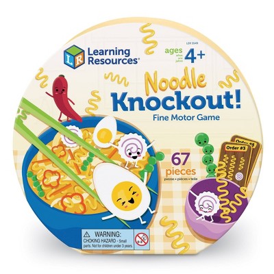 NOODLE KNOCKOUT FINE MOTOR GAME