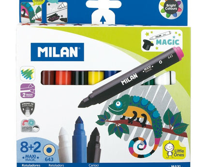 MARCADORES MILAN 8+2 MAXI MAGIC