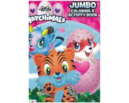 LIBRO DE COLOREAR HATCHIMALS