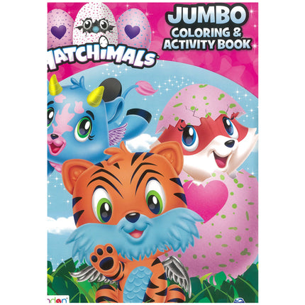 LIBRO DE COLOREAR HATCHIMALS