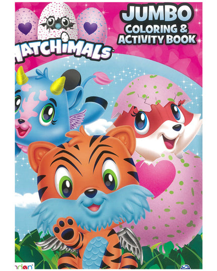 LIBRO DE COLOREAR HATCHIMALS