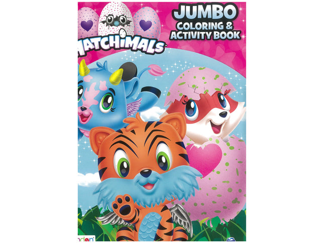 LIBRO DE COLOREAR HATCHIMALS