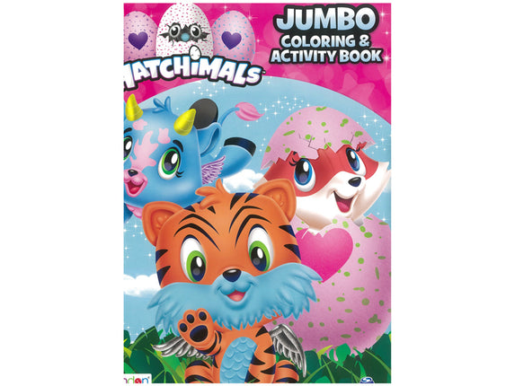 LIBRO DE COLOREAR HATCHIMALS