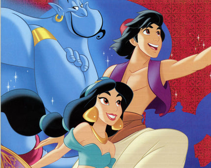 LIBRO P/COLOREAR ALADDIN