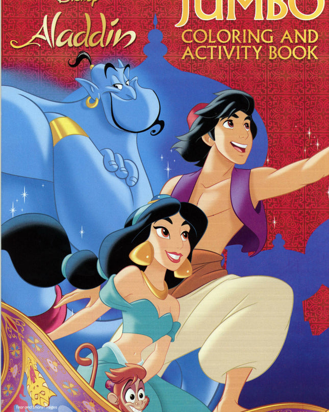 LIBRO P/COLOREAR ALADDIN