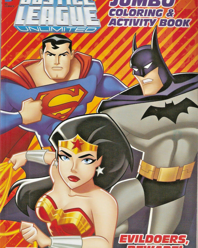 LIBRO COLOREAR JUSTICE LEAGUAE