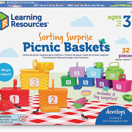 SORTING SURPRISE PICNIC BASKETS