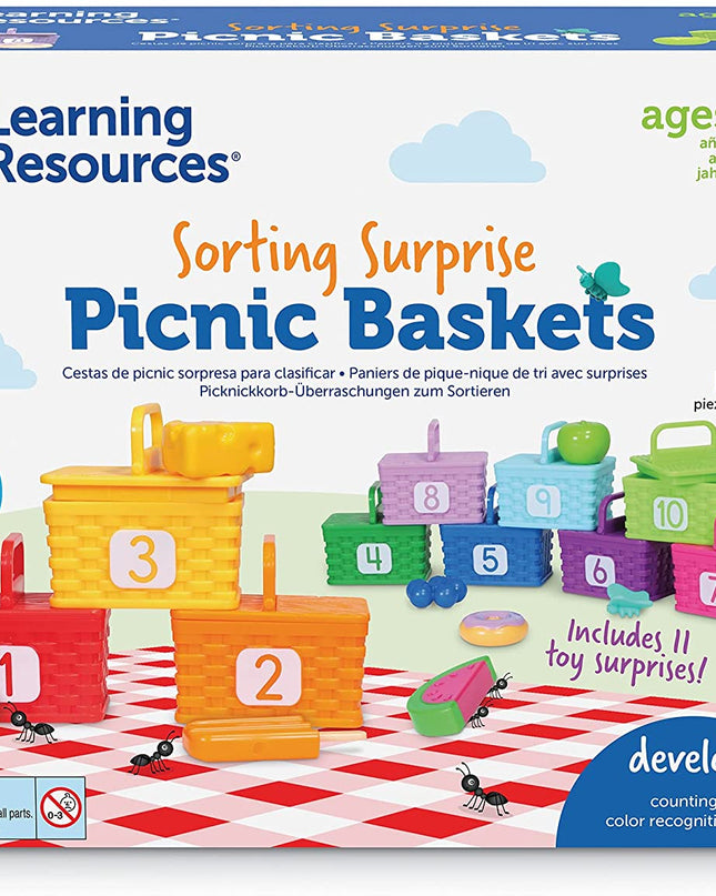 SORTING SURPRISE PICNIC BASKETS