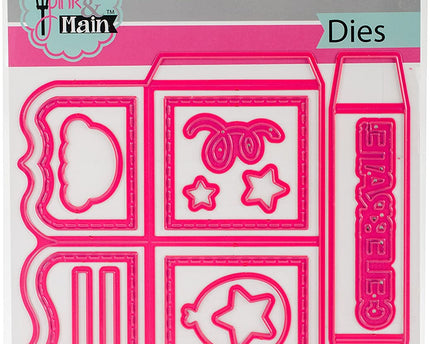 PINK&MAIN - TROQUELES PARA FORMAR CAJA