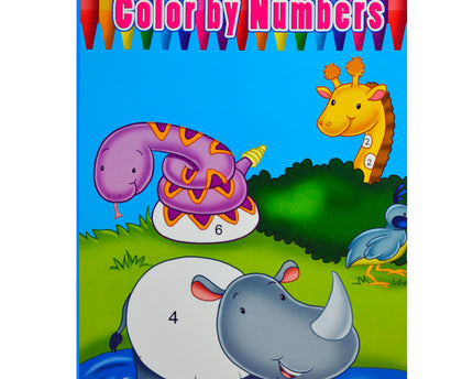 LIBRO COLOR BY NUMBERS