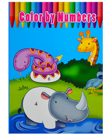 LIBRO COLOR BY NUMBERS