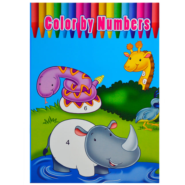 LIBRO COLOR BY NUMBERS