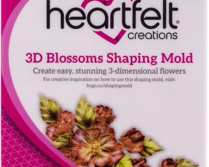 HEARTFELT - MOLDE PARA DAR FORMA A FLORES EN 3D 1 PCS