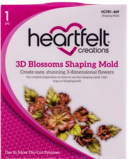 HEARTFELT - MOLDE PARA DAR FORMA A FLORES EN 3D 1 PCS