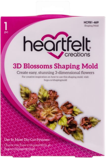 HEARTFELT - MOLDE PARA DAR FORMA A FLORES EN 3D 1 PCS