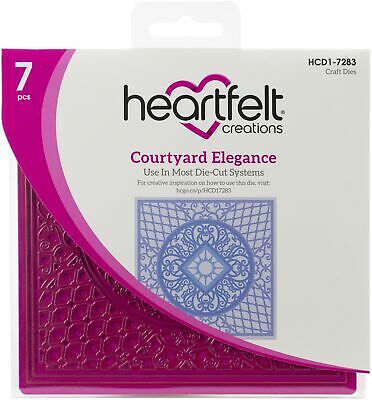 HEARTFELT - CORTE Y RELIEVE COURTYARD ELEGANCE 7 PCS