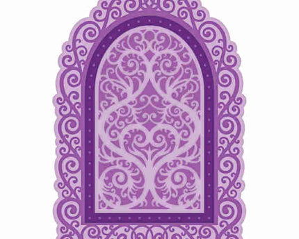 HEARTFELT - CORTE Y RELIEVE - ELEGANT SWIRL GATEWAY 4 PCS