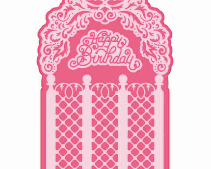 HEARTFELT - CORTE Y RELIEVE - LATTICE FLOURISH GATEWAY 5 PCS