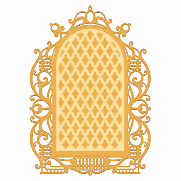 HEARTFELT - CORTE Y RELIEVE - REGAL LATTICE GATEWAY 3 PCS