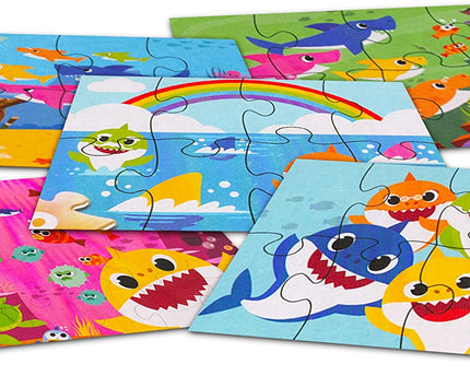 ROMPECABEZA BABY SHARK 5PACK