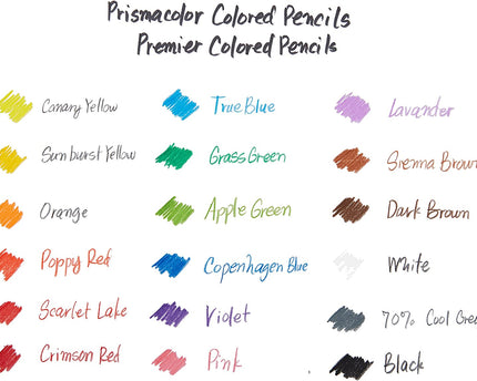 PRISMACOLOR PREMIER COLORED PENCILS SET 132