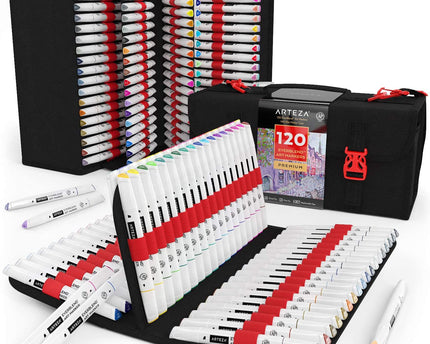 SET DE MARCADORES EVERBLENDD ARTEZA 120CLRS