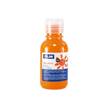 PINTURA TEMPERA NARANJA MILAN 125ML